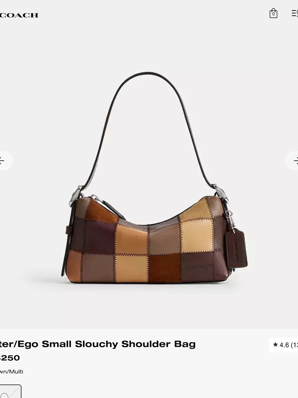 Coach Coachtopia Patchwork Small Alter Ego